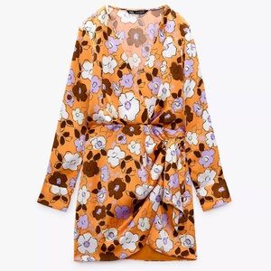 Zara Orange Dress